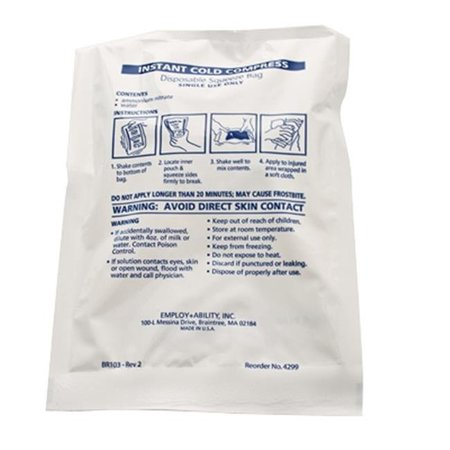 FABRICATION ENTERPRISES Fabrication Enterprises 11-1020 Instant Cold Compress; Standard 6 x 9 in. 11-1020